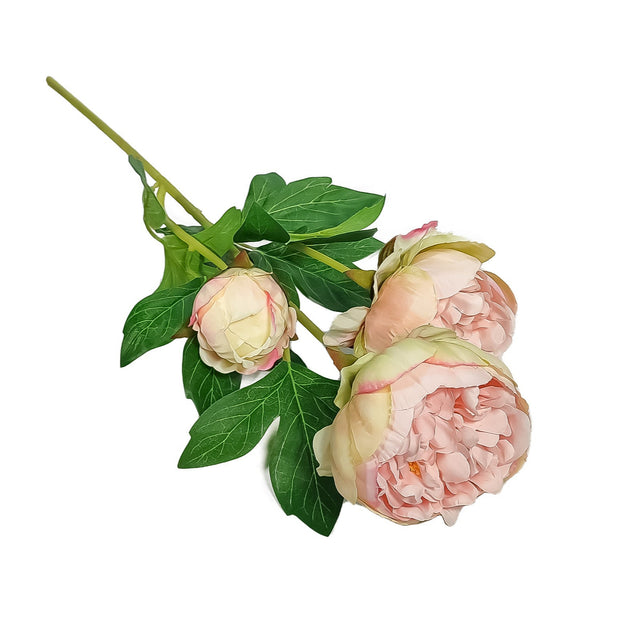 Peony Flower (Artificial) - Light Pink