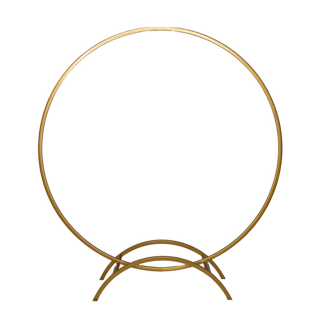 Gold Round Table Decor 60Cm
