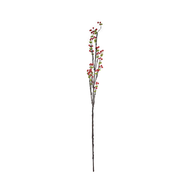 Berry Stem - Red (Artificial Mini) (100cm)