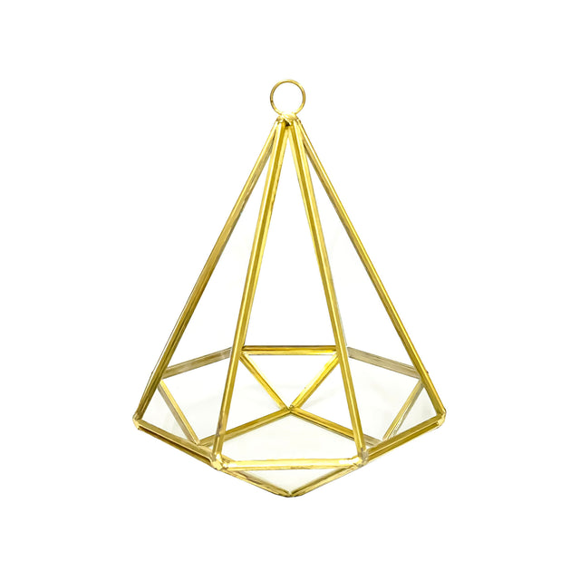 Pyramid 13.5Cmx13.5Cmx15Cm Gold