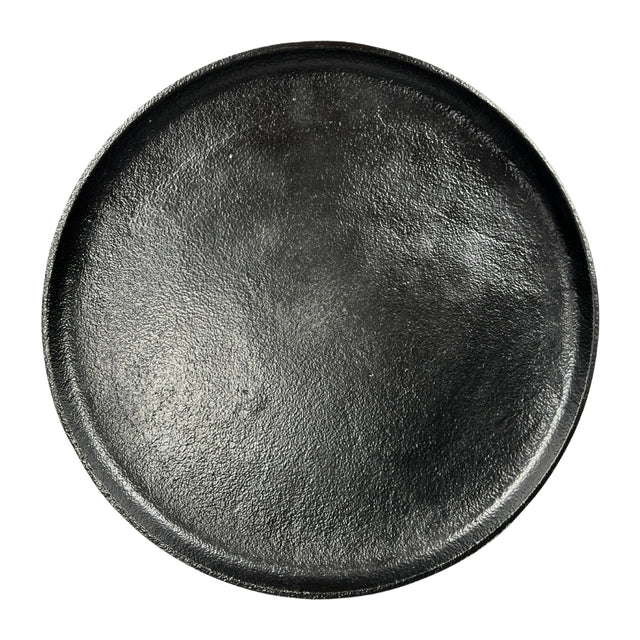 Decoration underplate black 30.5x30.5x2.5cm