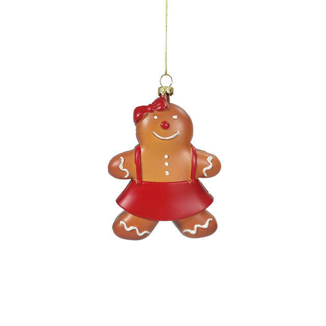 Gingerbread Man Decorations (5.4x2x9cm)
