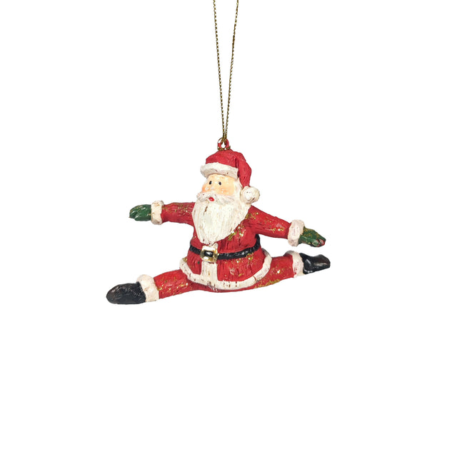 Santa Doing A Split