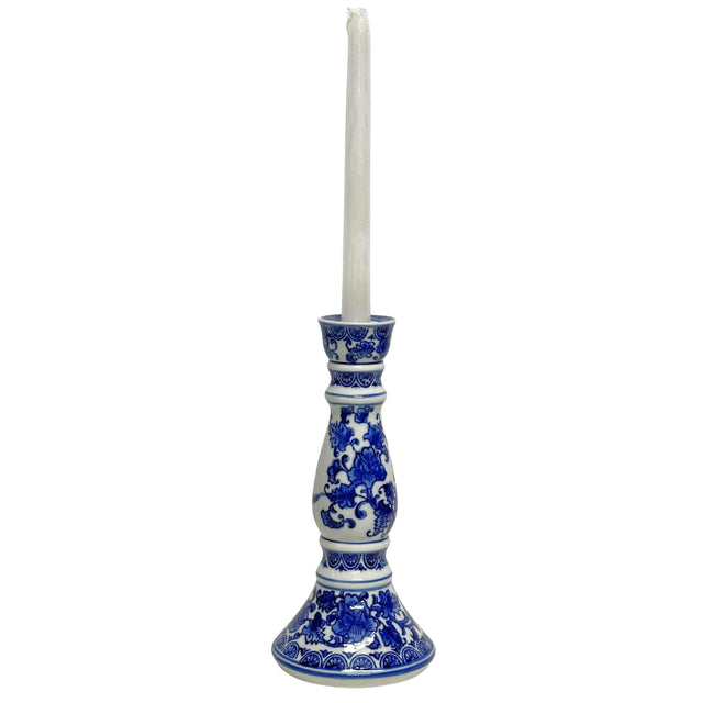 Ceramic candle stand 26x12cm