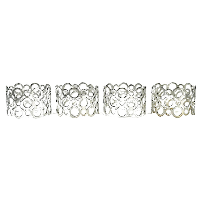 Napkin Rings X4 Assorted