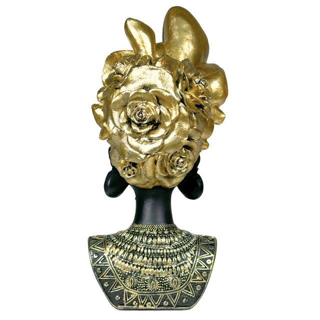 Lady With Butterfly 13x13x28cm