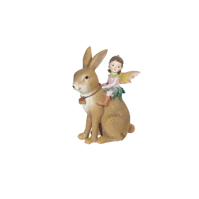 Fairy With Bunny 8,5X13,5X18,5Cm