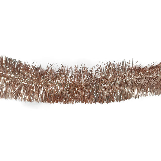 Tinsel Garland Rose Gold 270Cm