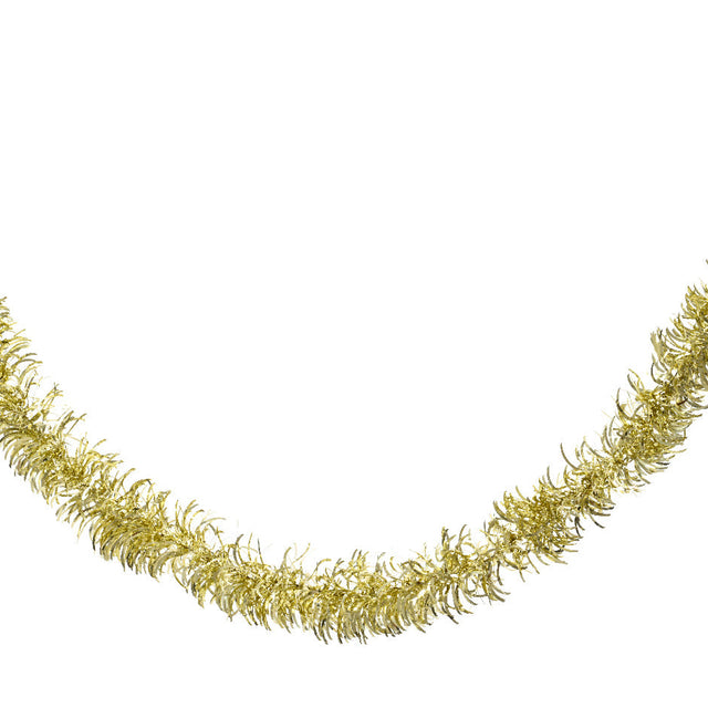 Tinsel Garland Gold 10x270cm