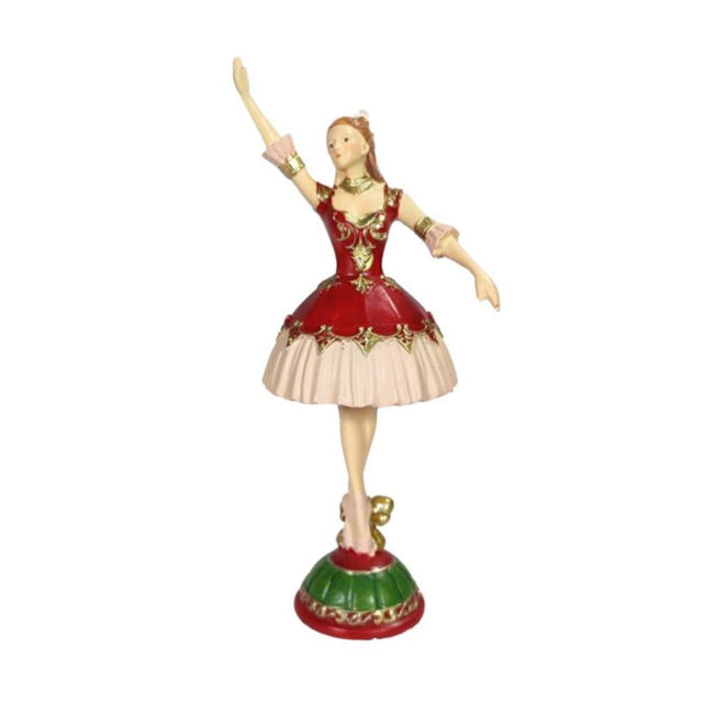 Ballerina Dancing Figurine (5.3x6.5x20.7cm)
