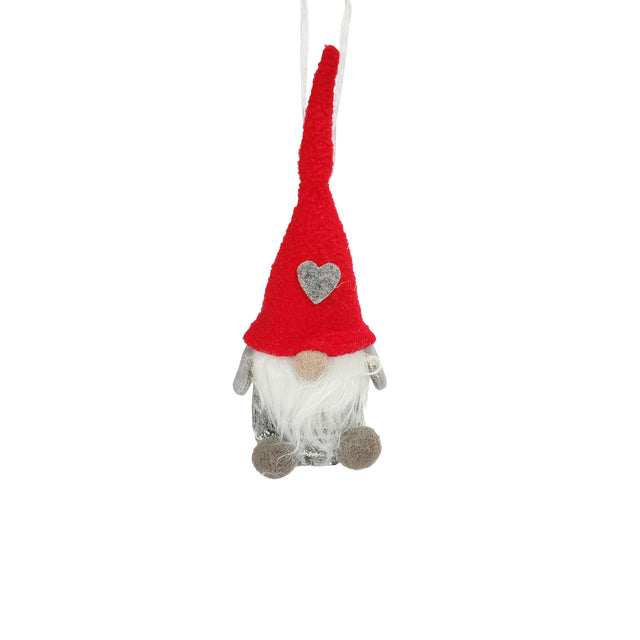 Gnome With Red Hat 6X19Cm