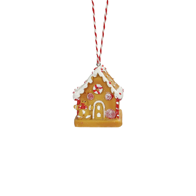 Christmas Gingerbread House Decor (6.5x5x7cm)