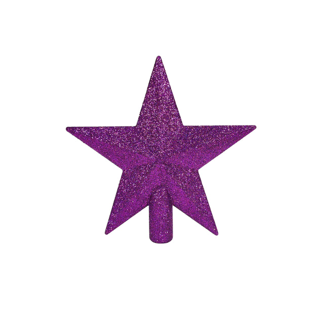 Tree Topper Star Purple 4.2X19X19Cm