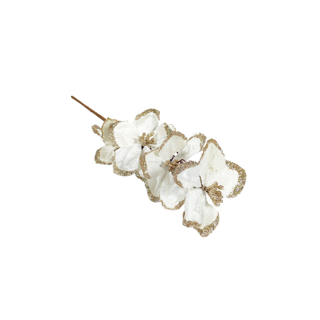 Spray Velvet With Glitter White 5X12X58Cm