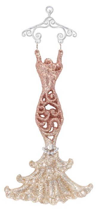 Dress - Pink Hanging Ornament