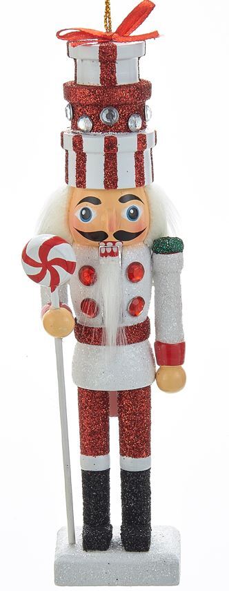 Hollywood Giftbox Hat Nutcracker - Red