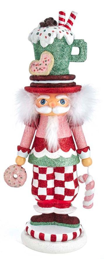 Hollywood Candy Nutcracker - White 41.91Cm