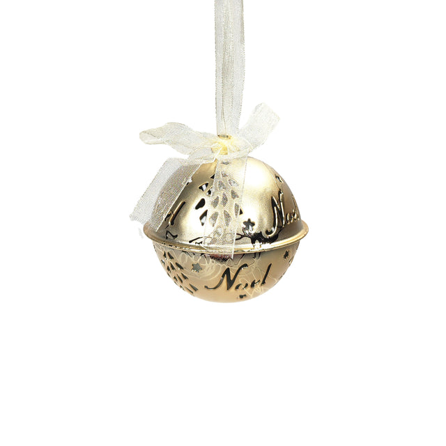 Metal Bell Hanging Noel
