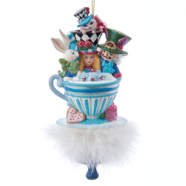 Alice In Wonderland Characters Resin Ornament