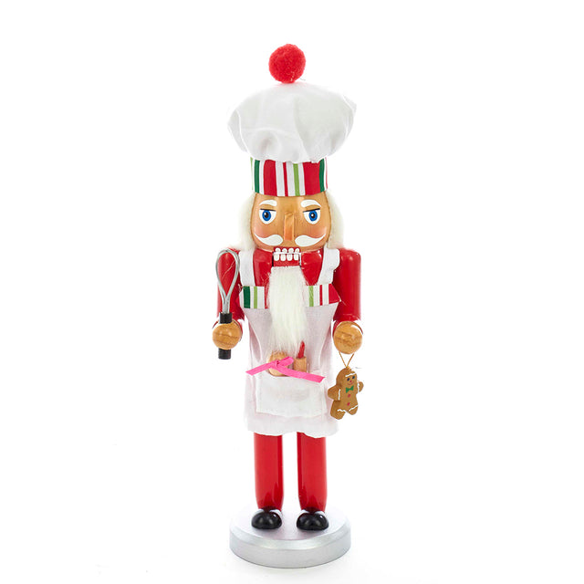 Wooden Chef Nutcracker 25.4Cm