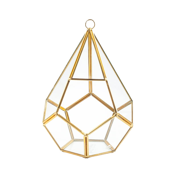 Pyramid 16X16X21Cm Gold