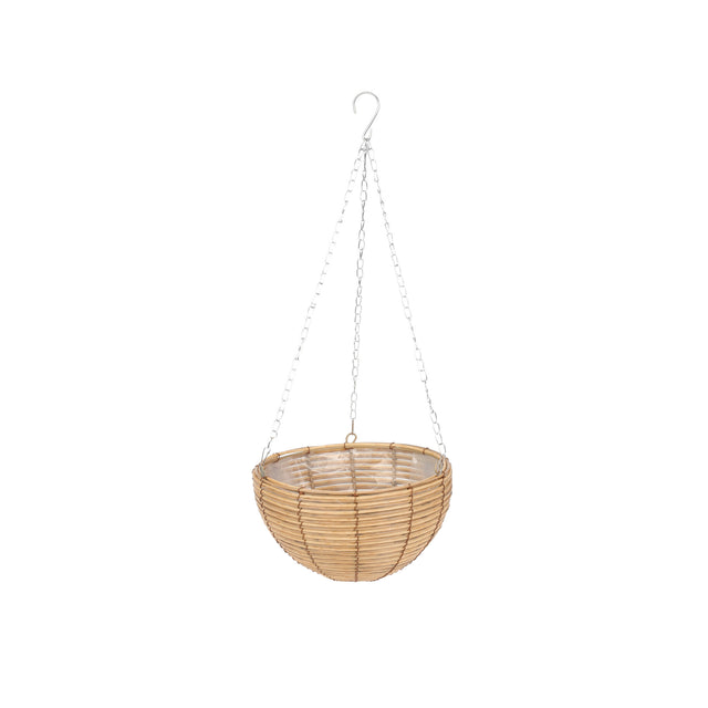 Natural Flowerpot with Hanger 30x16cm