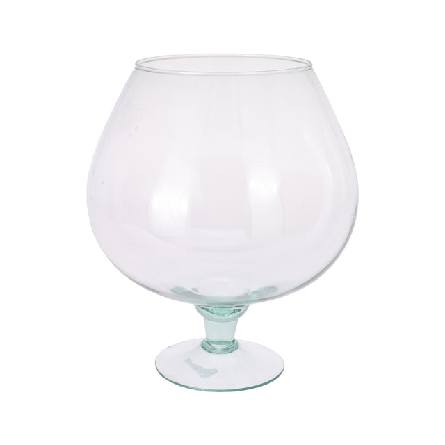 Round Vase - Cognac Glass Shaped (11x26cm)