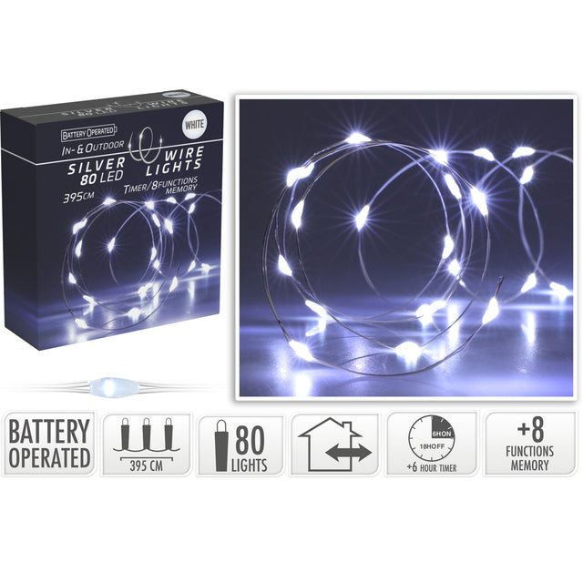 LED Christmas Lights Strip Cool White (795cm)