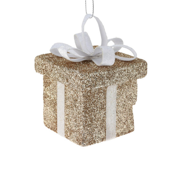 Present Box Polyfoam 6X6X6Cm, Gold