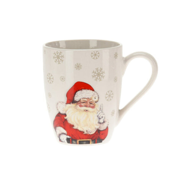 Mug Porcelain 340Ml - Santa