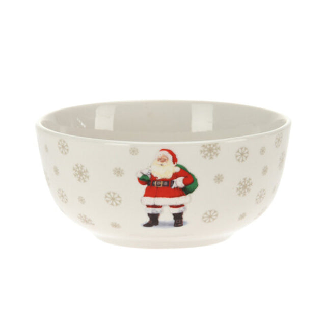 Santa with Bag Porcelain Bowl 480ml