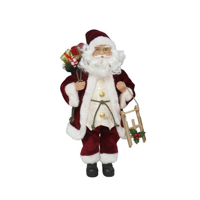 Standing Santa Charles 45Cm