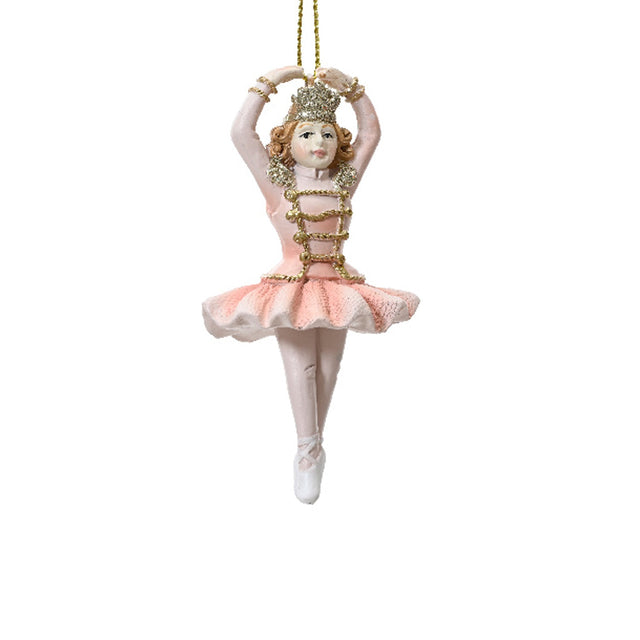 Ballerina With Hands In Air 4.5X4X8.5Cm