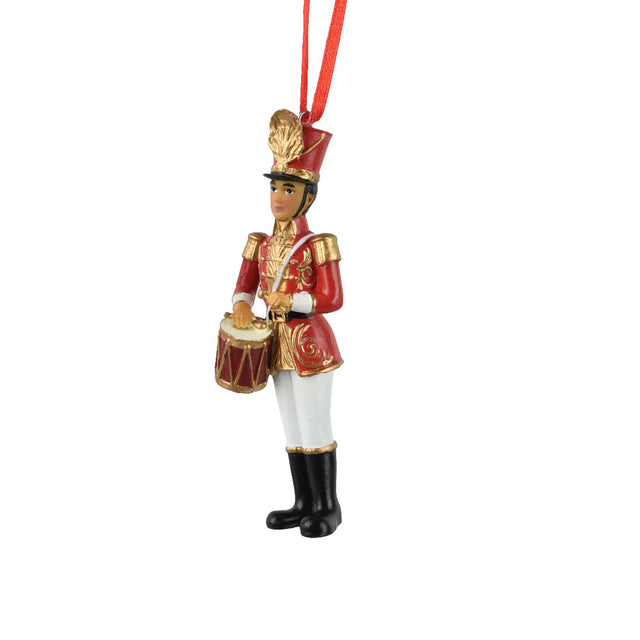 Soldier With Drums 4X3.5X11.5Cm