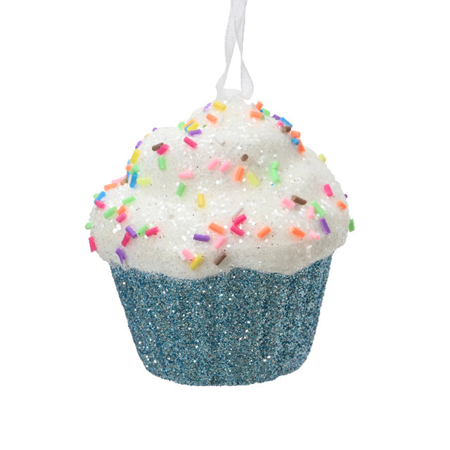 Foam Cupcake 8X7X7Cm - Blue