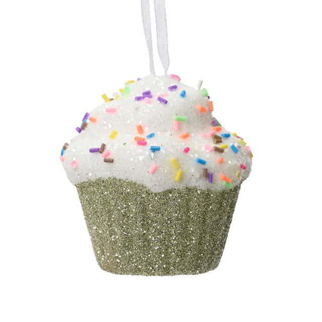 Foam Cupcake 8X7X7Cm - Yellow