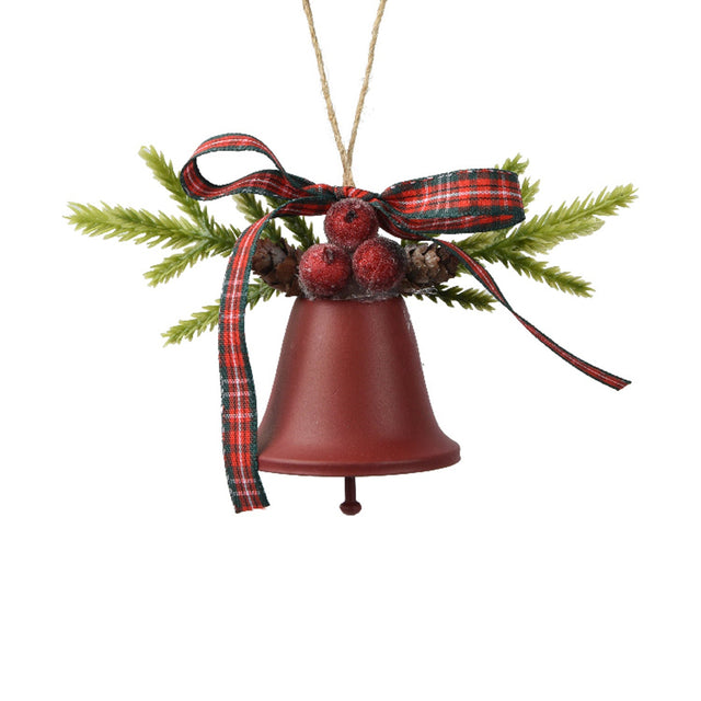 Iron Bell 4X10X7Cm - Red