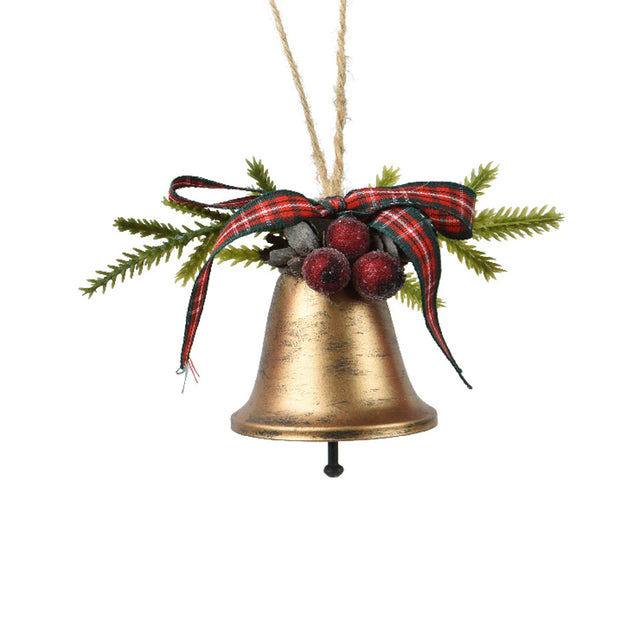 Iron Bell 4X10X7Cm - Gold