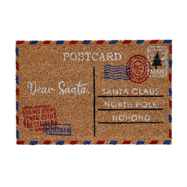 Doormat Coir 60X40X1.5Cm - Postcard