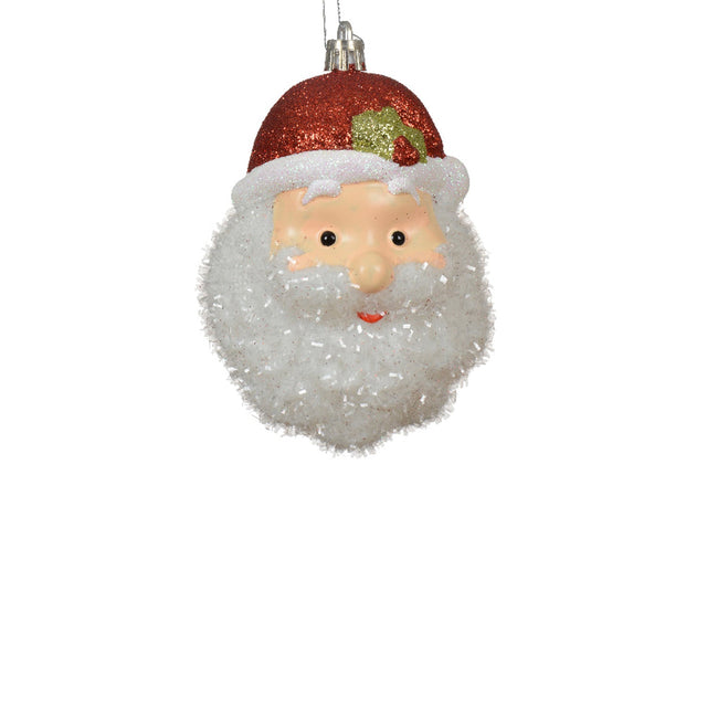 Bauble 6.3X7.8X11.5Cm - Santa