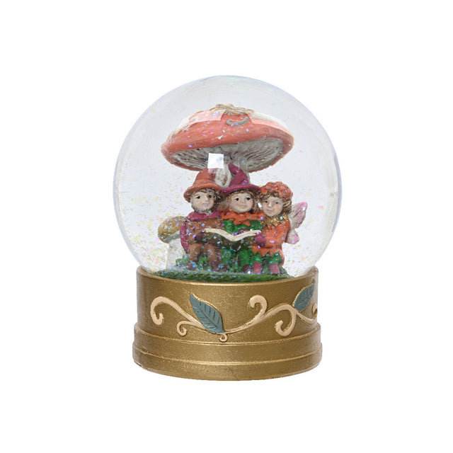 Polyresin Waterball 10X10X12Cm Fairies