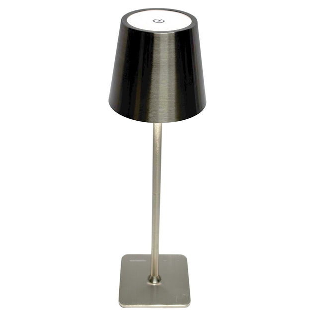 Touch Lamp 38cm - Silver - 3 settings