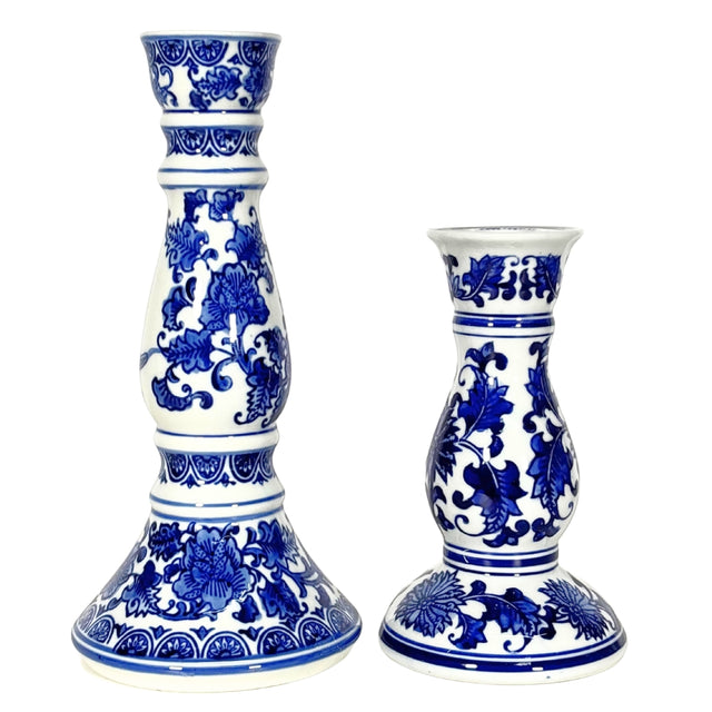 Ceramic candle stand 26x12cm