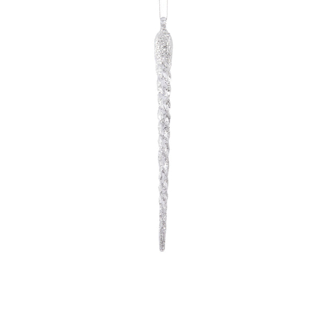Acrylic Glitter Icicle 2.5X28cm
