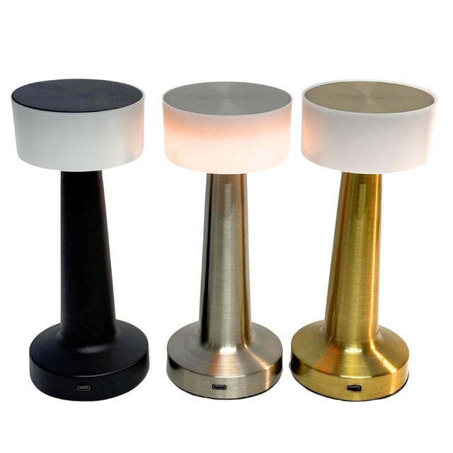 Lamp 21cm - Black - 3 Settings