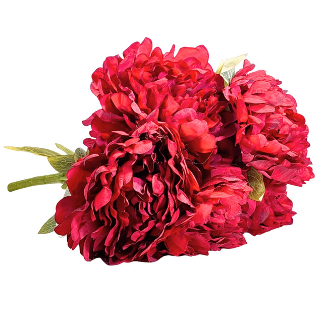 Peony Bunch 50cm - Red