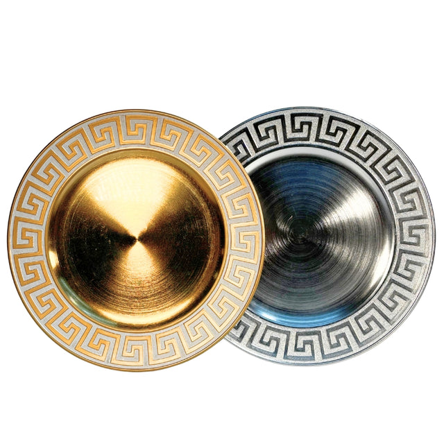 Underplate 32cm - White and Gold