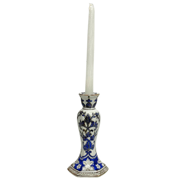 Ceramic candle stand 21x10cm