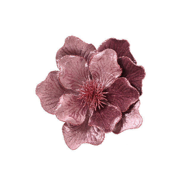 Magnolia on clip 26x16cm Pink