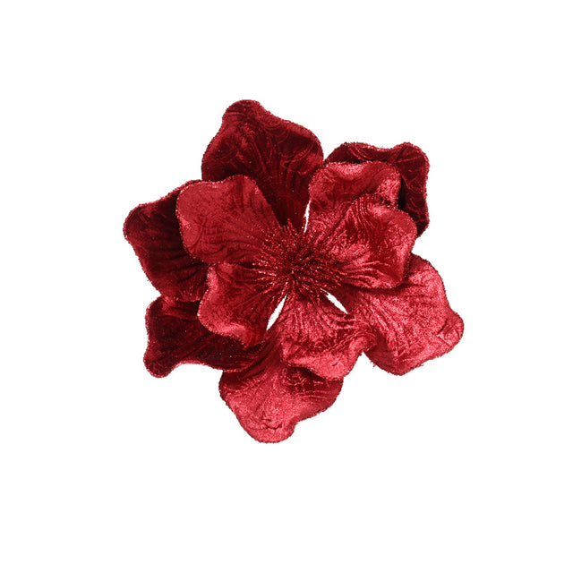 Magnolia On Clip 26x16cm - Red